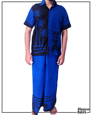 Batik Shirt Sarong Kits