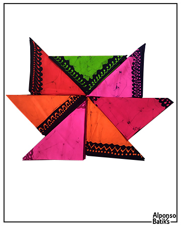 Batik Handkerchief Sri Lanka